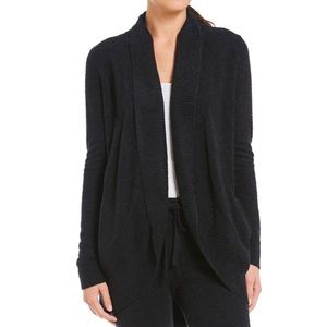 Barefoot Dreams Cardigan withPockets, XS Black